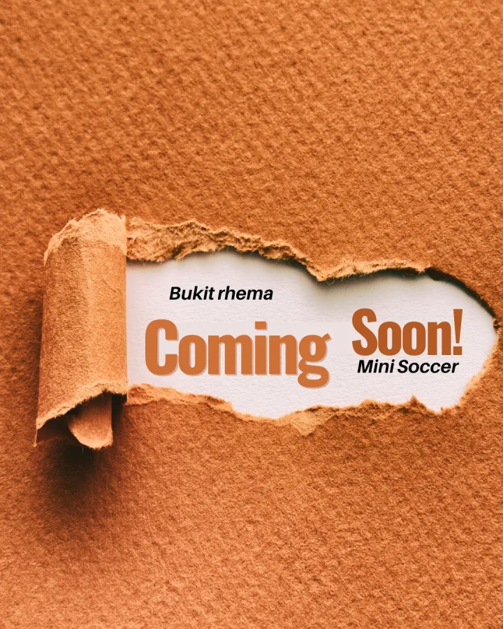 Mini Soccer Bukit Rhema segera hadir