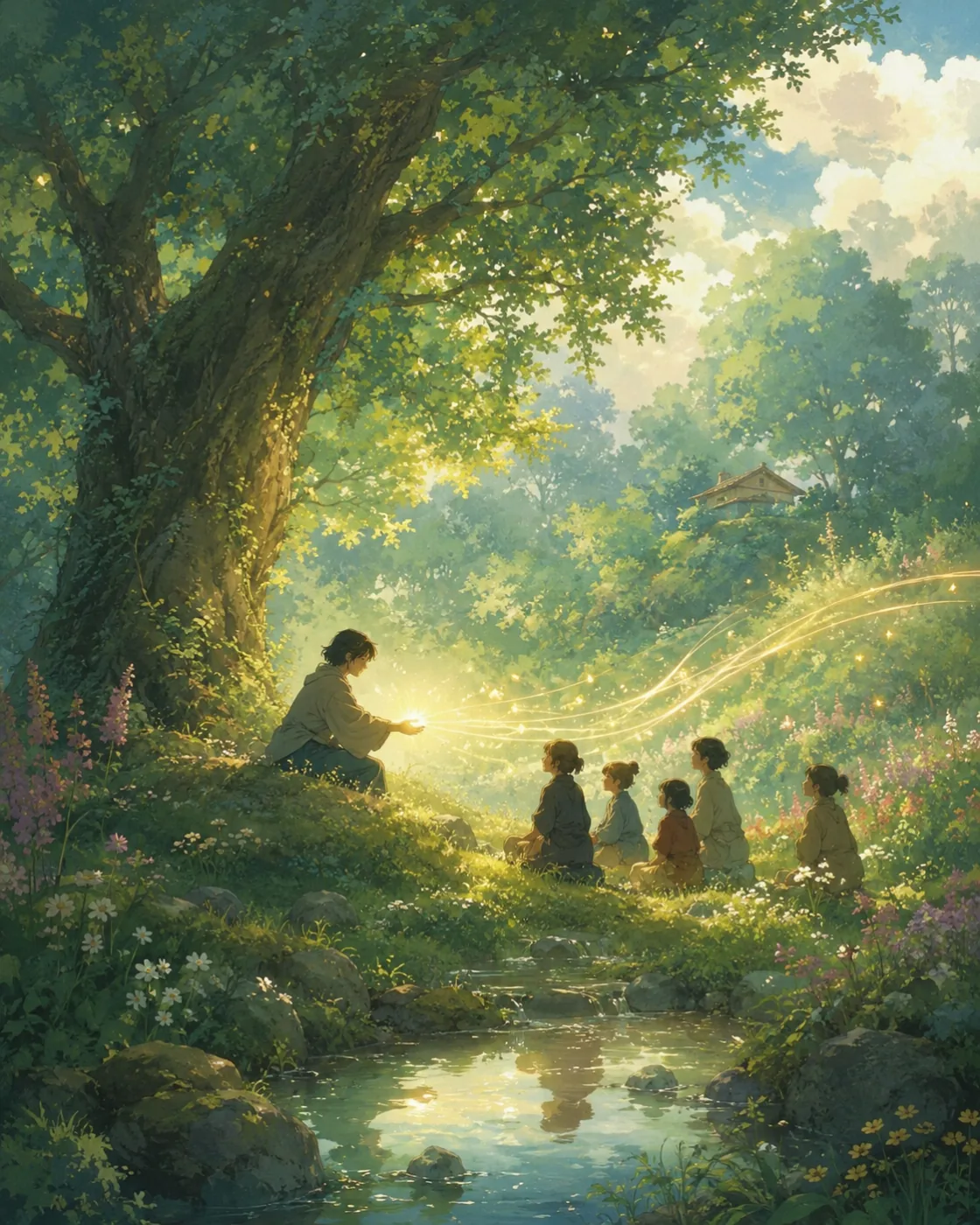 Ilustrasi ruang refleksi dan berbagi kebaikan di Lantai 6 Bukit Rhema