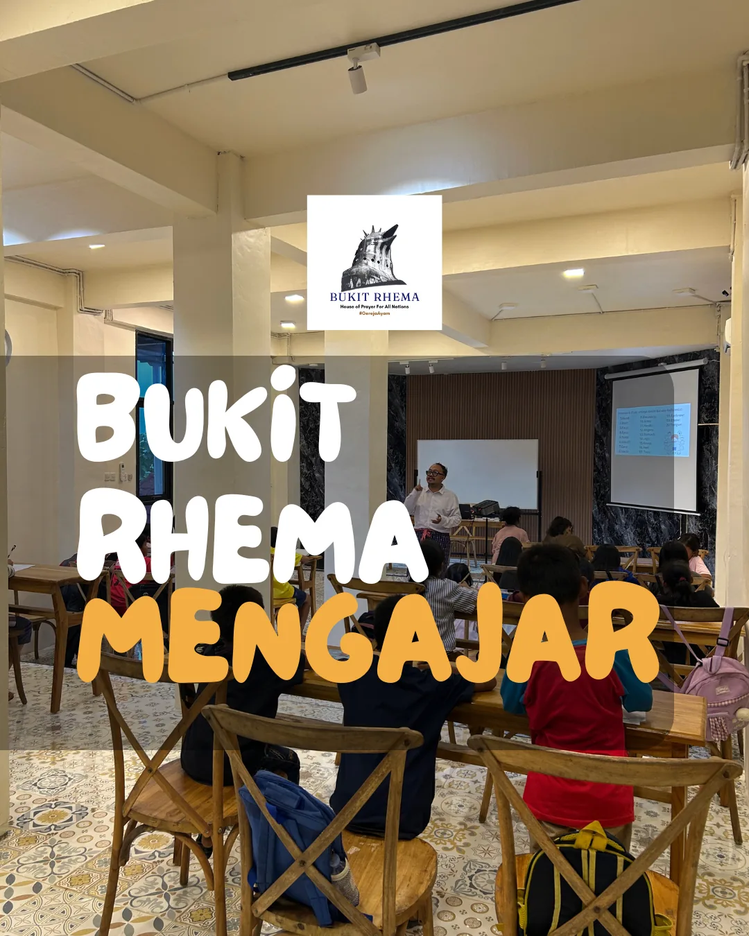 Bukit Rhema Mengajar — Kelas Bahasa Inggris Gratis